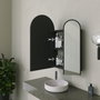 Hanah Home Gabinete de Baño Classe Cabinet - Negro, MDF 18mm, Elegante y Funcional